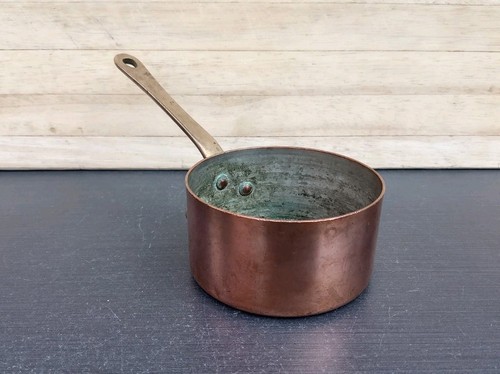 Vintage mauviel copper pan 9cm - vintage,
